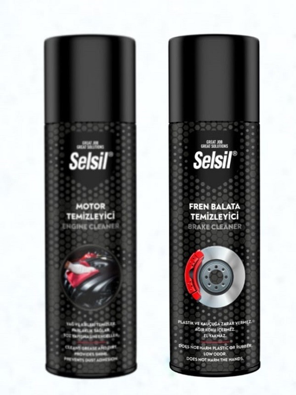 Selsil Motor Temizleme 500ml Ve Fren Balata Temzileme 500ml