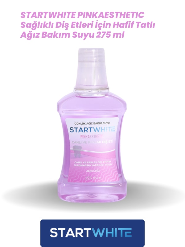 Startwhıte Pınkaesthetıc Diş Etleri İçin Hafif Tatlı Ağı