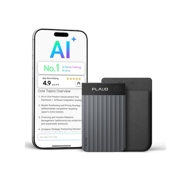 Plaud Note Pro Aı Ses Kaydedici Toplantı Çağrıları İçin Yazıya Yazma Ve Özetleme