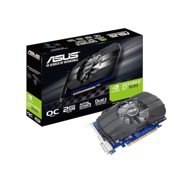 Asus NVIDIA GeForce GT 1030 Phoenix PH-GT1030-O2G 64 Bit GDDR5 2 GB Ekran Kartı