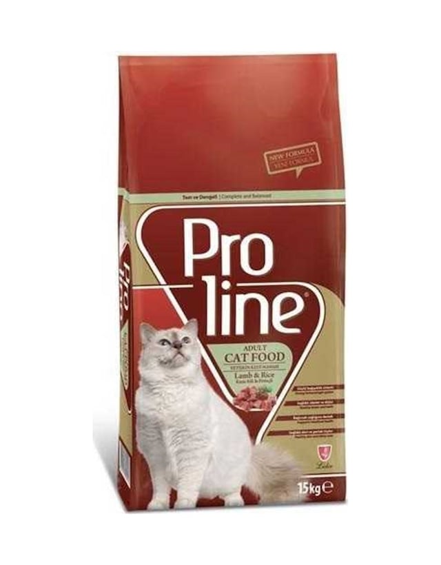 Proline Kuzu Etli ve Pirinçli Yetişkin Kedi Maması 15 KG