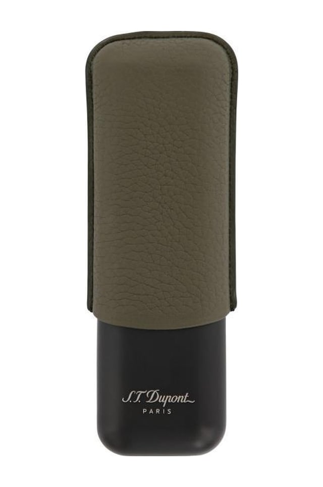 S.t. Dupont Haki İkili Puro Kılıfı 183249