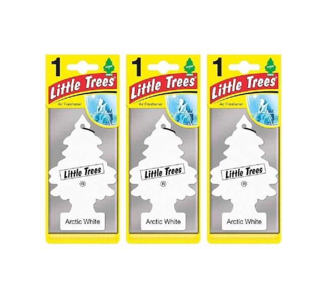 Little Trees 3'lü set Arctic White - Buz Ferahlığı Oto Kokusu