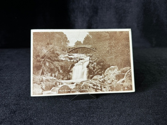 İngiltere Falls Of The Garrawalt Deeside From Below Vintage Postcard Kartpostal 838 Teşhir Ürün
