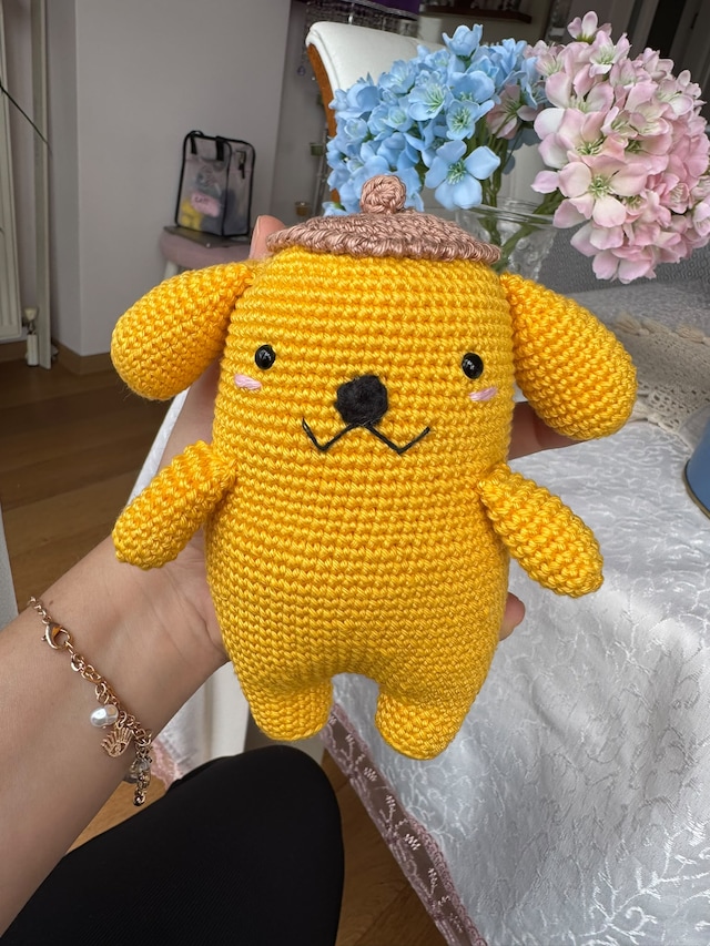 Amigurumi Pompompurın Oyuncak 16 Cm