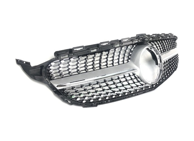 Autogp Mercedes W205 Diamond Ön Panjur Izgara Gri 2019+ Tk 15-05-w205-dia-s-fl