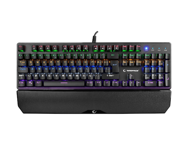 Rampage KB-R86 UMBRA Siyah USB Rainbow Aydınlatmalı Blue Switch M