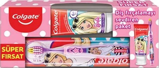 Colgate Diş Macunu 75 ML + Barbie & Batman Diş Fırçası