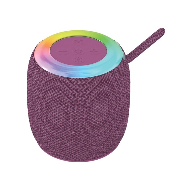Bluetooth Hoparlör Rgb Işıklı Usb Fm Destekli Radyo D10
