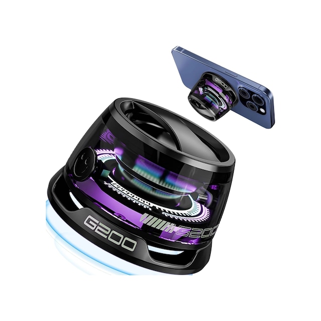 Etashop Manyetik Rgb Mini Bluetooth Hoparlör Telefon Tutuculu 5w Stereo Ses Ipx5 Su Geçirmez