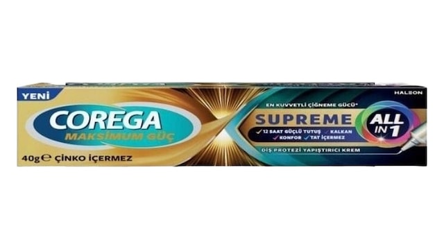 Corega Supreme Yapıştırıcı Krem 40 Gr