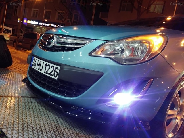 Corsa D Ön Lip Ön Ek Piona Black Plastik