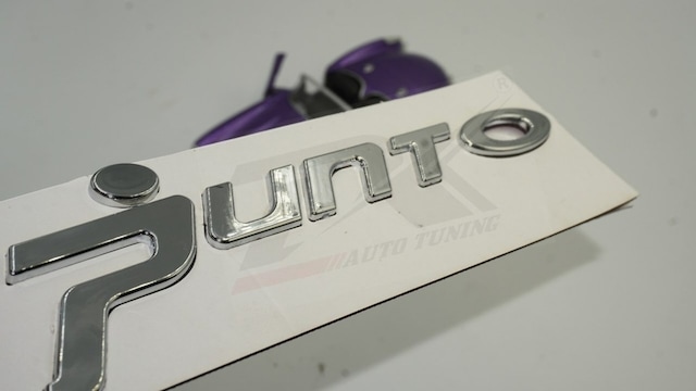 Fiat Grande Punto Yeni Nesil Bagaj Krom Abs 3M 3D Yazı Logo Amble