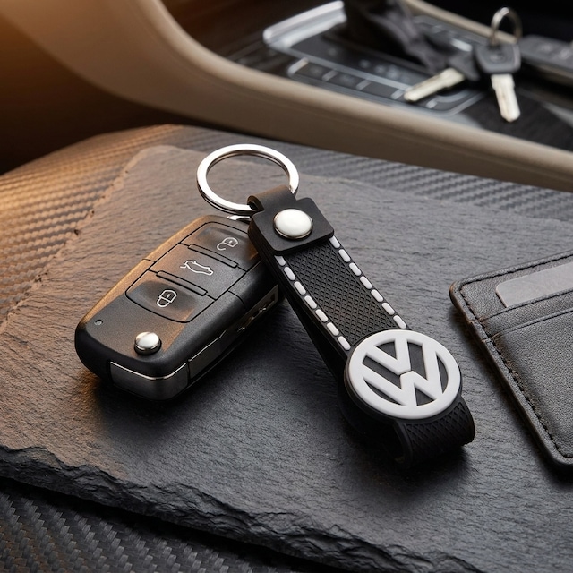 Volkswagen Grubu İle Uyumlu Premium Kauçuk Oto Anahtarlık Araç Anahtarı İçin Şık Ve Dayanıklı Anahtarlık