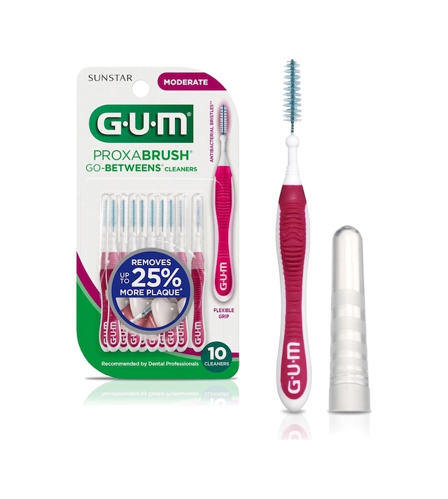 Gum Proxa Brush Go Betwens Cleaners Diş Arası Fırçası Moderate Flexible 10 Adet