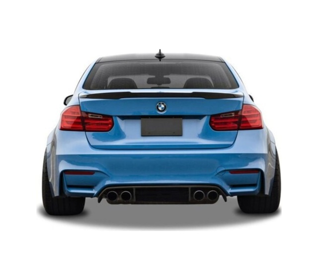 Bmw F30 M4 2013-2019 Boyalı Piano Black Spoyler/spoiler