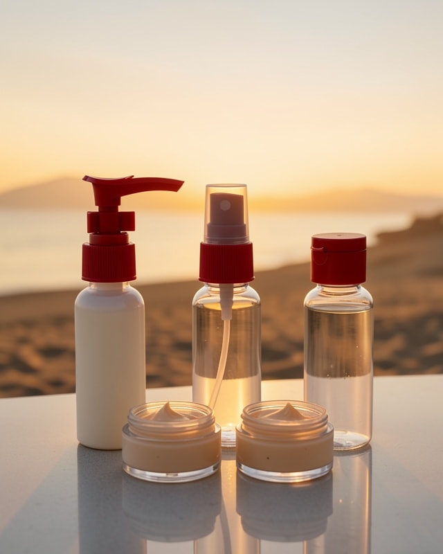 30 Ml 5'li Seyahat Banyo Şişe Seti Sızdırmaz