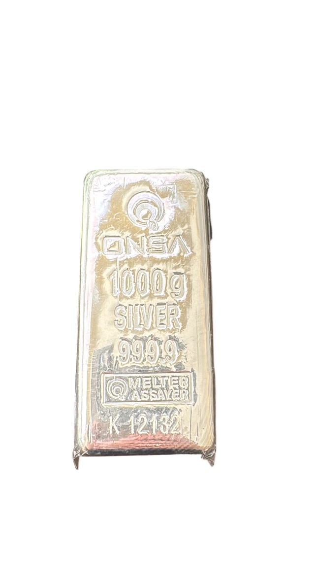 1000 Gram 1 Kg Külçe Gümüş