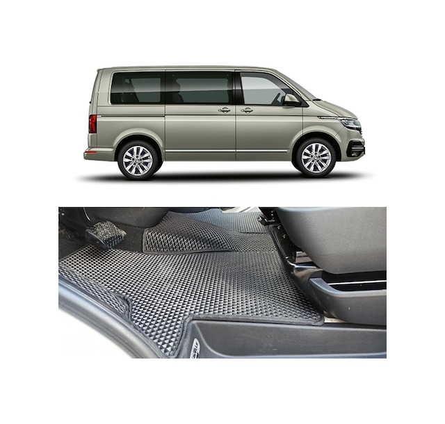 Bod Volkswagen Caravelle 3D Havuzlu Paspas 2003-2015
