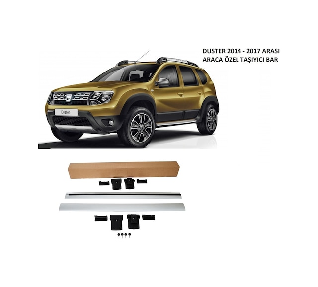 Dacia Duster Port Bagaj Çıtası / Tavan Ara Atkı Barı 2014-2017 (434678871)