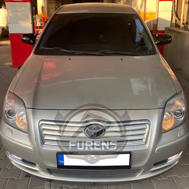Toyota Uyumlu Avensis 2003,2004, 2005, 2006 Model Yarasa Ayna Kapağı Sinyalsiz Ayna Piano Black