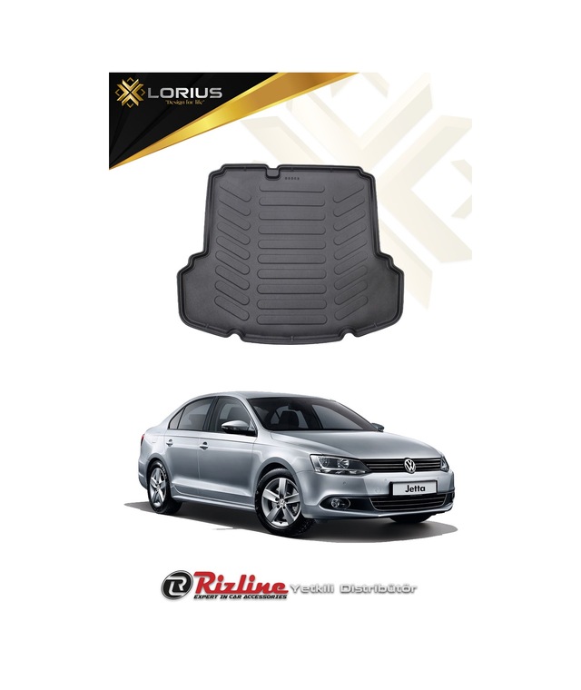 Rizline Volkswagen Jetta 2011-2014 (Cepli) 3D Bagaj Havuzu