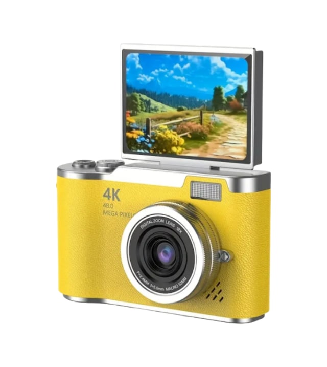 Lk007 Fotoğraf Makinesi Sarı - Lisinya