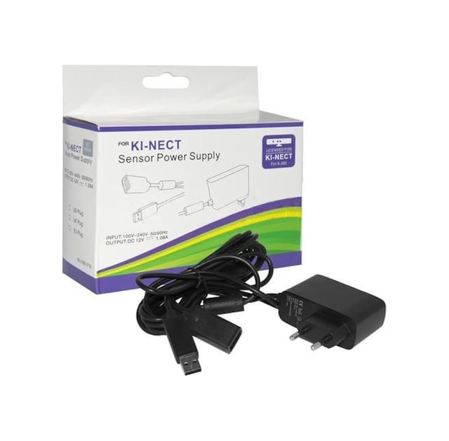 Xbox 360 Kinect Sensör Adaptör Güç Kablosu Power Supply - Türkiye Uyumlu