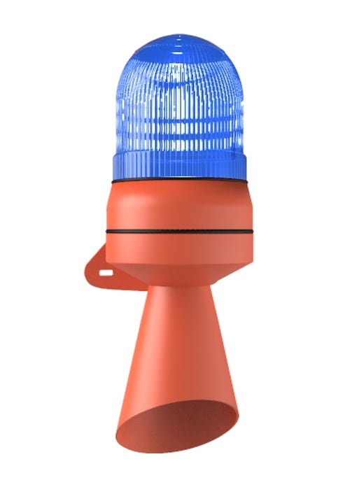 Mesan Xenon Çakar 50 Ses Borulu Siren Mavi 110-220vac Ms 5812.5.110-220vac