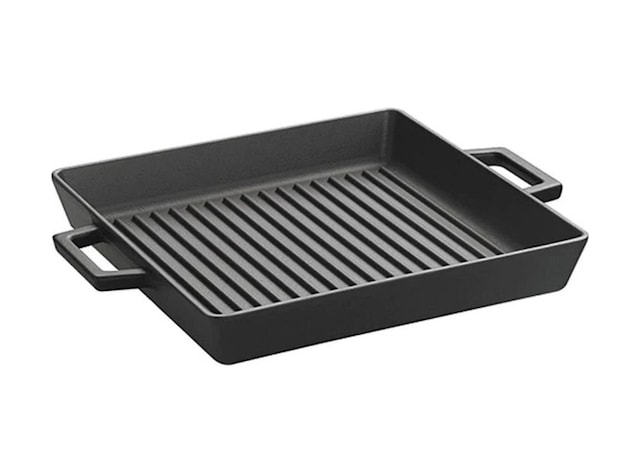 Lava Döküm Izgara Tava Metal Kulplu 26 x 32 CM
