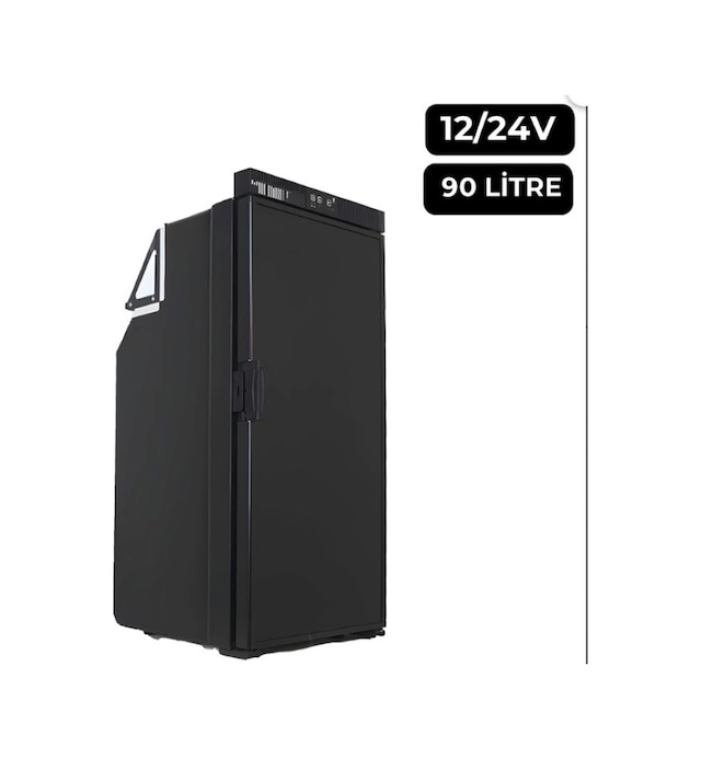 Berhimi 12/24v Kompresörlü Karavan Buzdolabı 90 Litre