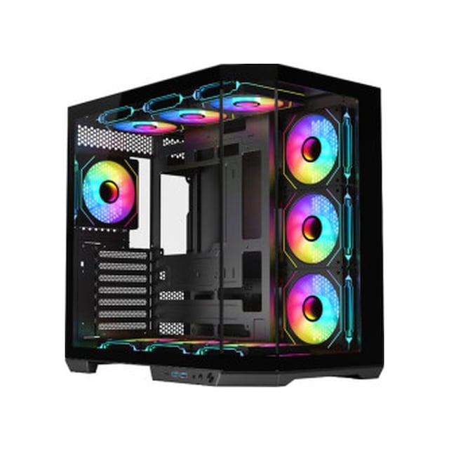 Dark GUARDIAN PRO 4X12CM LED PANORAMIK AKVARYUM YENI DKCHGRPRO ATX ARGB Tempered Glass
