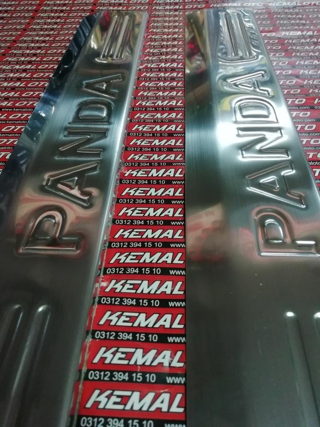 Fiat Panda Krom Kapı Eşiği 2 Prç. P.Çelik 2003-2012