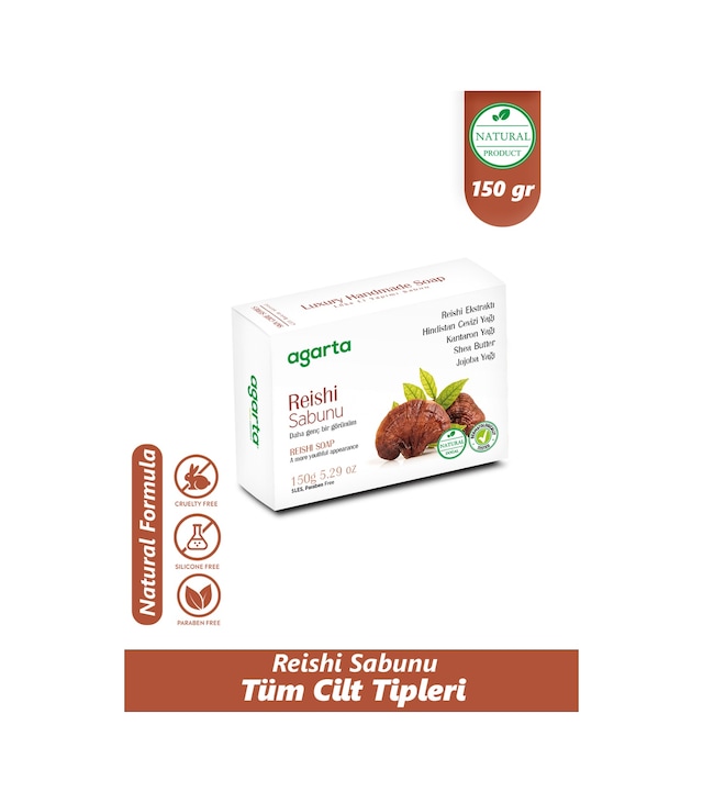 Agarta Doğal Reishi Sabunu 150 GR