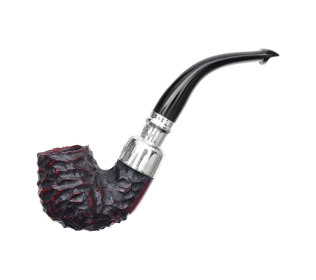 Peterson System Spigot Rusticated 317 9mm. Filtreli Vulcanite Saplı Pipo 205883