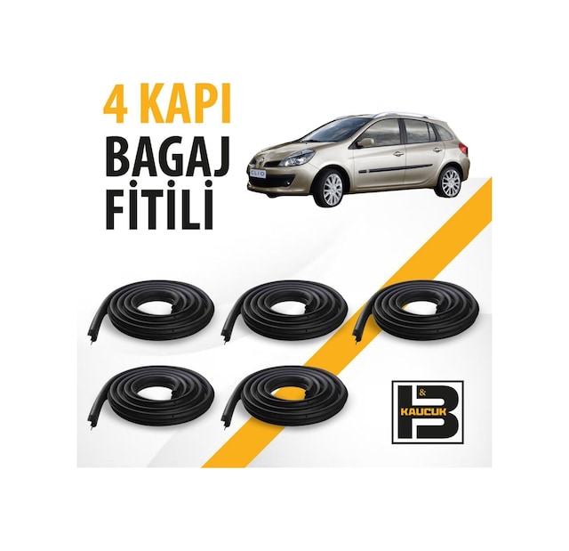 Renault Clio 3 Station Wagon 4 Kapı + Bagaj Fitili Bm04249