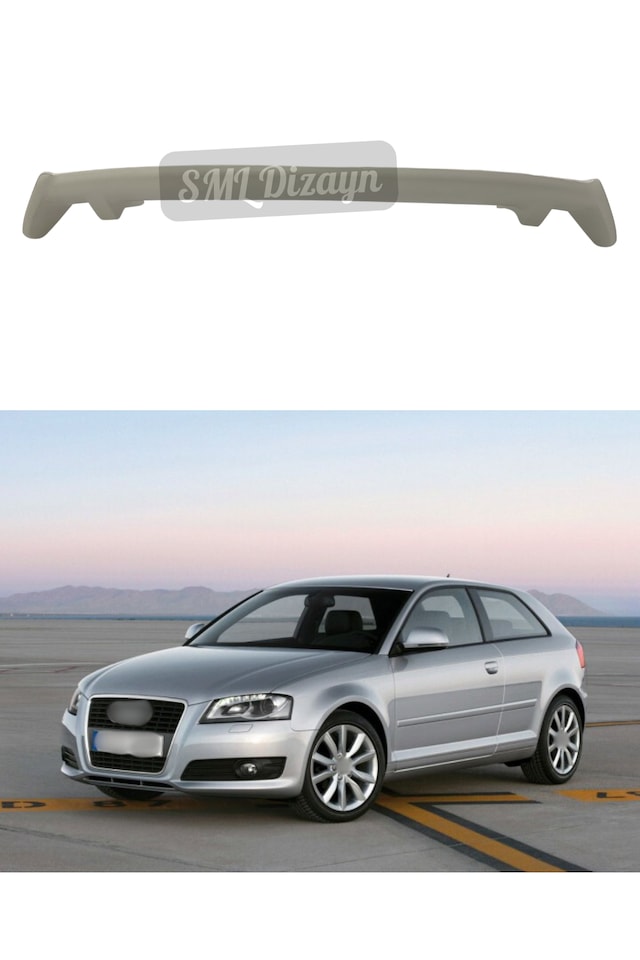 Audi A3 Hb 2006-2012 Spoiler A3 Hb Spoyler Rüzgarlık Plastik