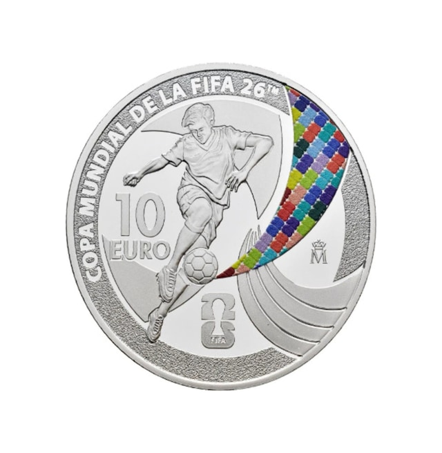 Agakulche Fıfa Dünya Kupası İspanya Gümüş Sikke Coin