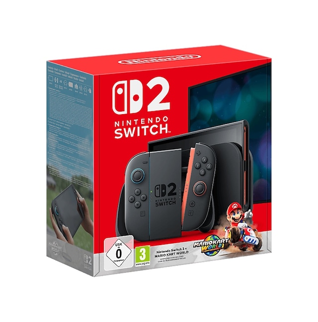 Nıntendo Switch 2 Console Mario Kart World Bundle