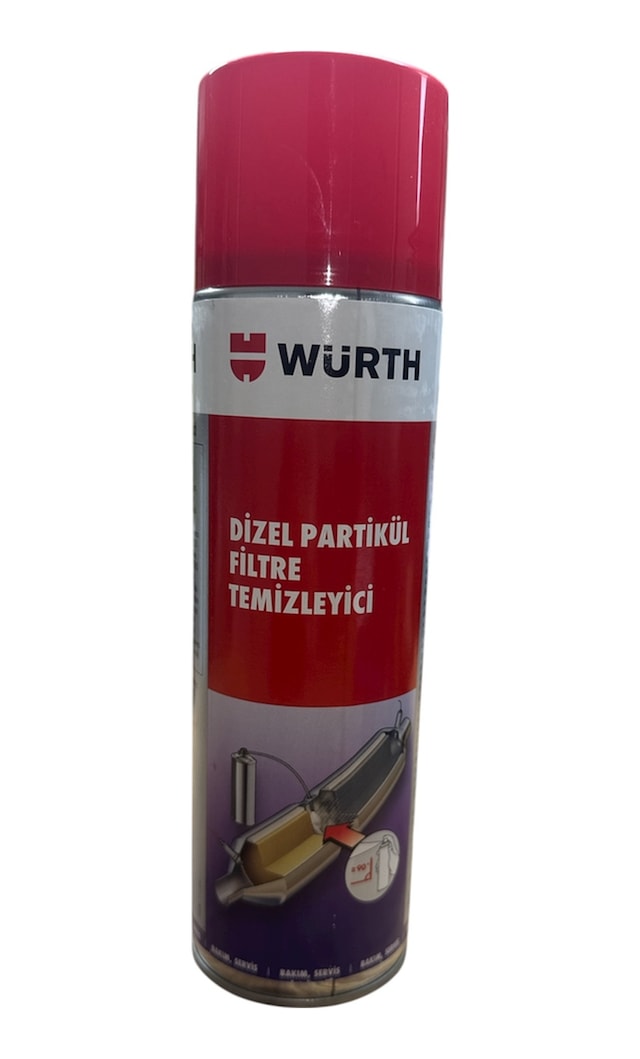 Katalizör Dizel Partikül Temizleyicisi 400 Ml Hortumlu Würth 1018