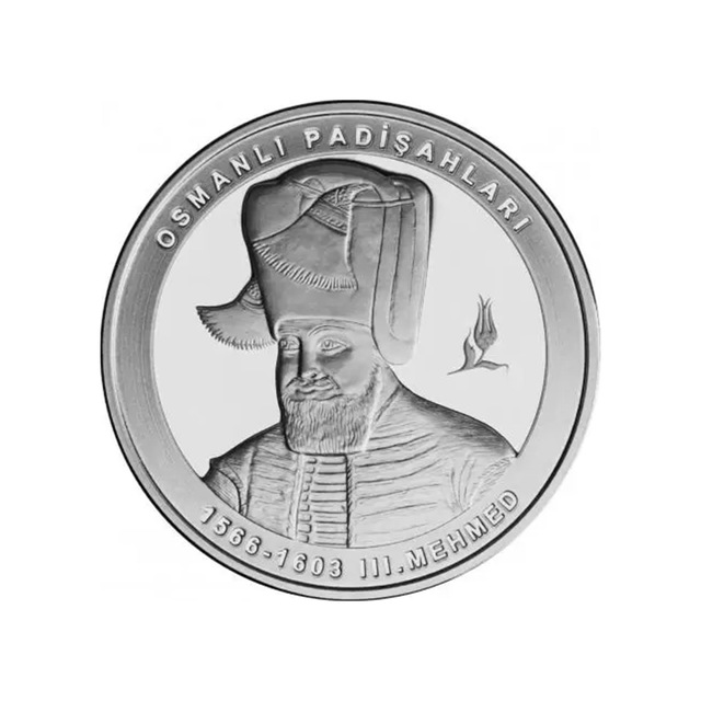 Agakulche 3. Mehmed Osmanlı Gümüş Sikke Coin
