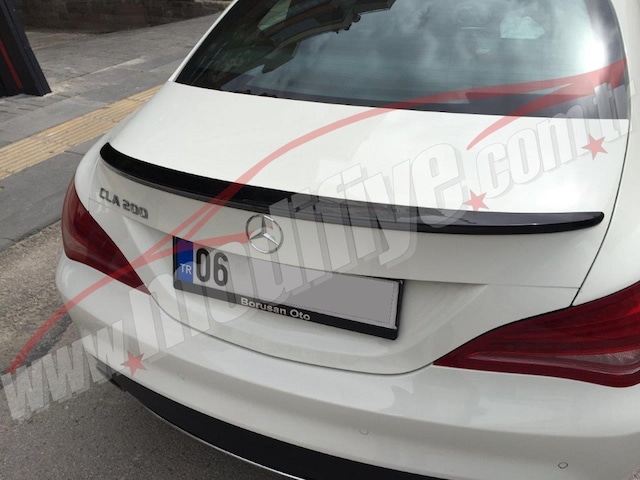 Mercedes C117 Spoiler Mercedes Cla Bagaj Üstü Rüzgarlık 2013-2016