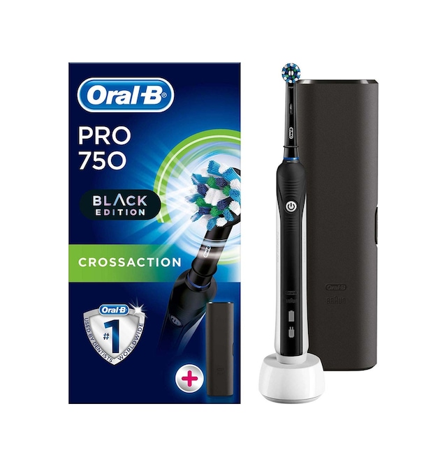 Oral-B Pro 750 Black Edition Cross Action Şarj Edilebilir Diş Fırçası