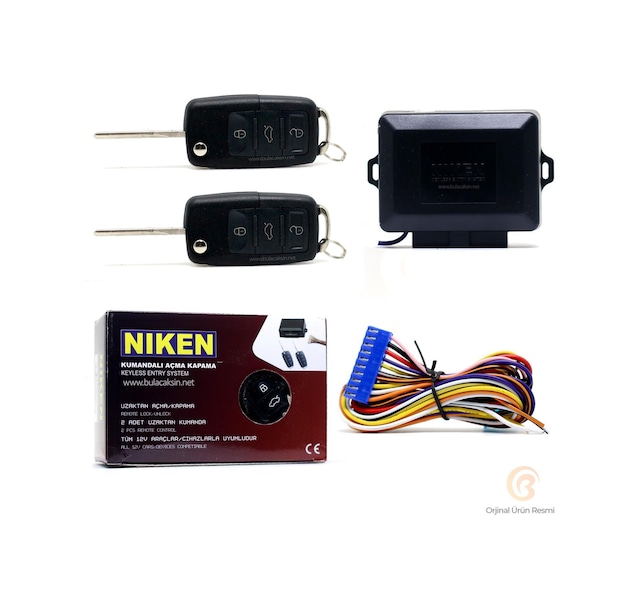 Niken Merkezi Kilit İçin Süstalı Açma Kapama Kumanda Seti 0540010201