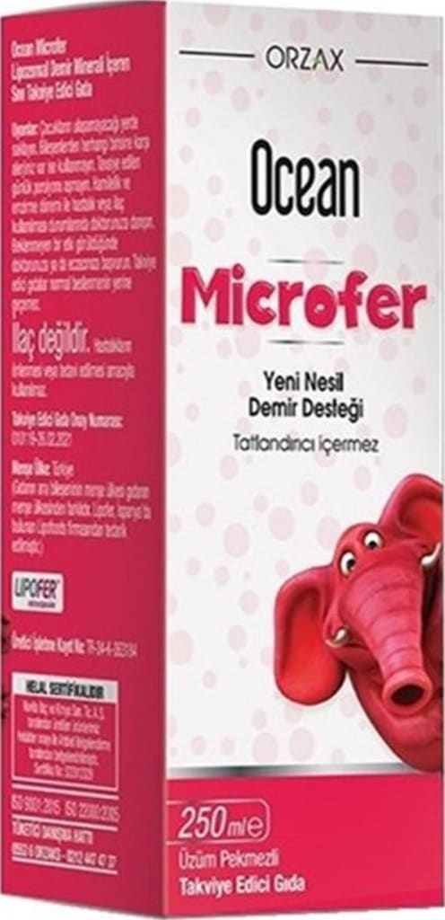 Ocean Microfer Şurup 250 ML