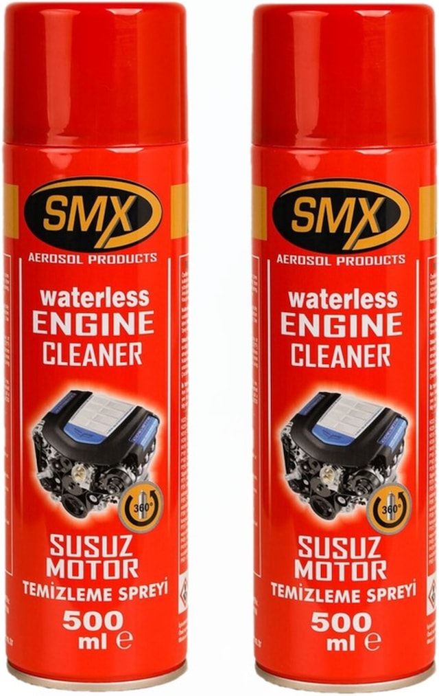 Smx Susuz Motor Temizleme Spreyi 2 Li Set - M.fiber Bez N11.857