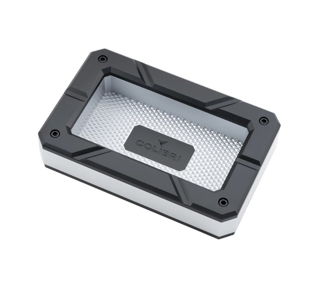 Colibri Rally Ashtray Siyah - Gümüş Puro Küllüğü Tr9939