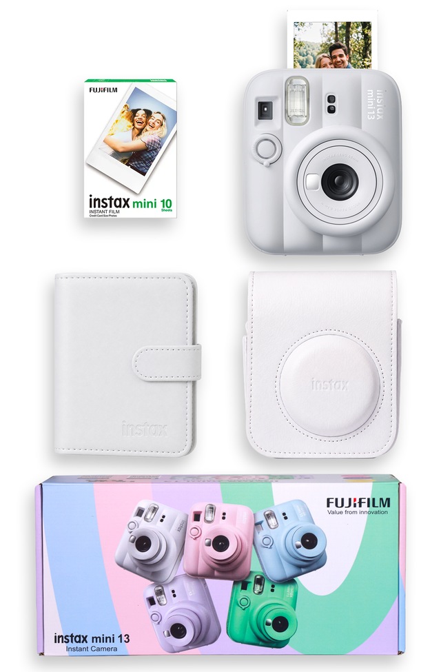 Instax Mini 13 Şipşak Fotoğraf Makinesi + Çanta + Albüm + 10'lu Film Special Box