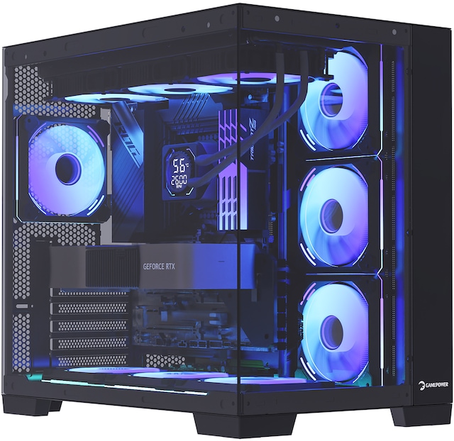 GamePower WARCRY PULSE 4X12 CM FAN ATX ARGB Tempered Glass