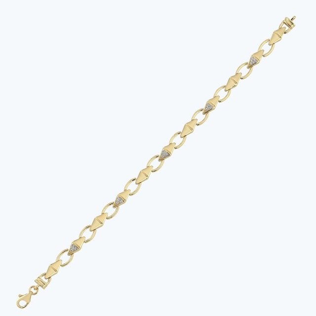 Altınbaş Altın Taşlı Zincir Bileklik Abl0271-y-24933 Çok Renkli